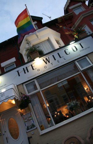 The Wilcot at night